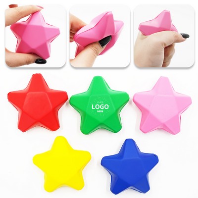 2.75" Star-Shaped Stress Ball