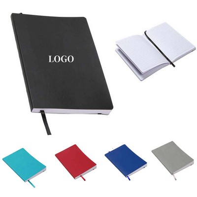 Business Pu Leather Softbound Journal Diary Notebook