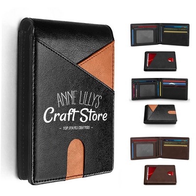 Genuine Leather RFID Blocking Card Holder