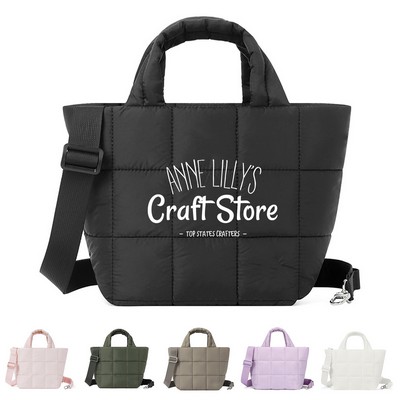 Ultra Lightweight Puffer Tote Bag