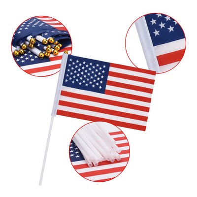 Handheld Small American Flag for Parades