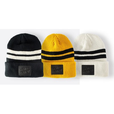 Stripe Index Beanie