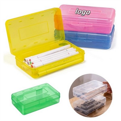 Plastic Pencil Box Case