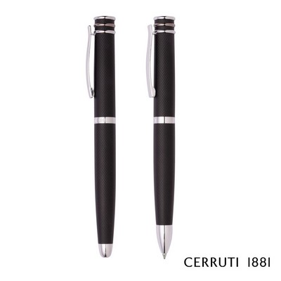 Cerruti 1881® Austin Diamond Ballpoint & Fountain Pen Gift Set