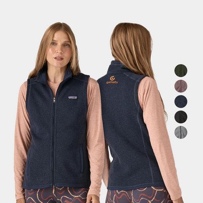 Patagonia® Better Sweater Women's Recycled Vest & Fair Trade Certified