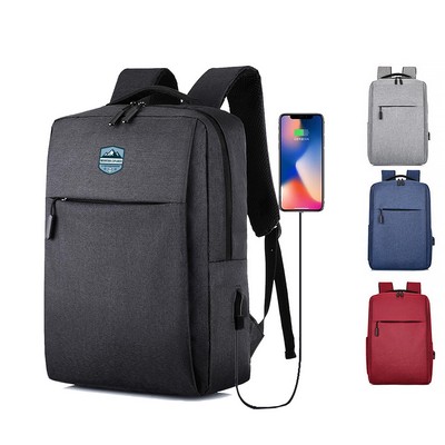 Business Laptop Bag With USB Charging Port