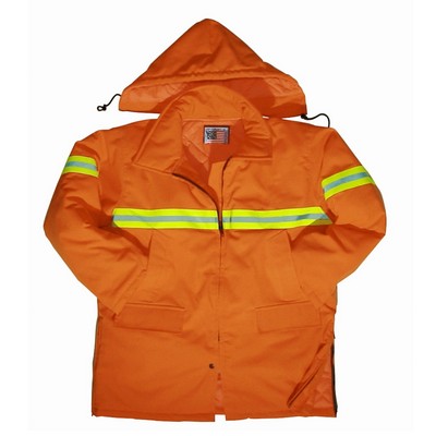 Orange Safety Parka - Imported