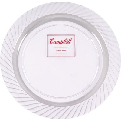 7.5" Clear Plastic Plate (Petite Line)