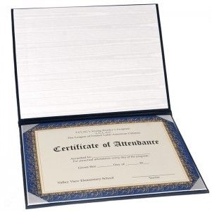 Deluxe Certificate Flat Cover (8"x10")