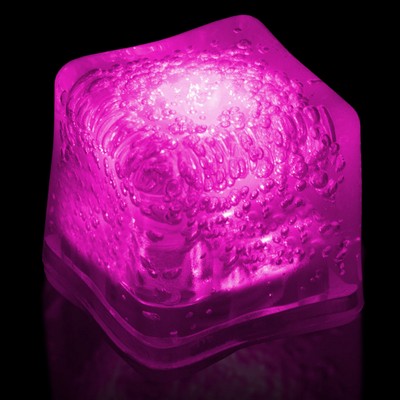 Blank Pink Lited Ice Cube