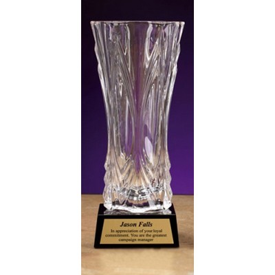 12" Chatalle Crystal Vase