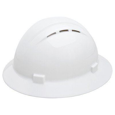 Americana® Vented Full Brim Hard Hat w/Mega Ratchet Suspensions - Available in 7 Colors