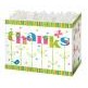 Small Thanks In Bloom Theme Gift Basket Box