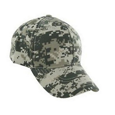 Pro Style Olive Green Digital Camo Cap w/Hook & Loop Closure