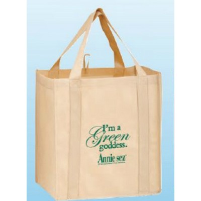 Heavy Duty Grocery Bag w/ Poly Board Insert & 3D Color Evolution (12"x8"x13