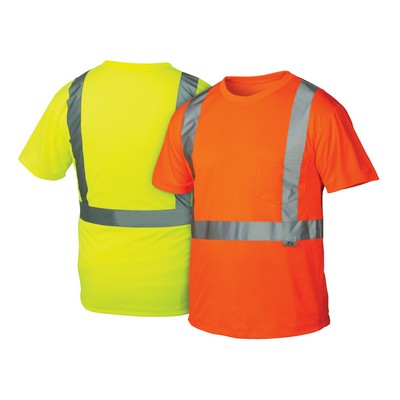 Pyramex Lumen-X Hi Visibility Pocket T-Shirt