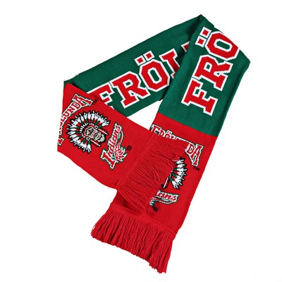 Scarves: Athletes Souvenir Knitting Scarf