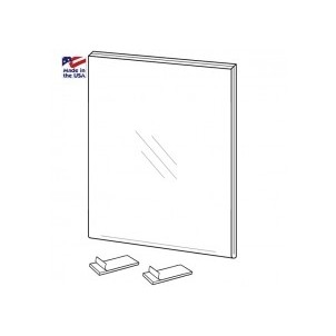 Styrene Wall Mount Frame (3.5"x5")