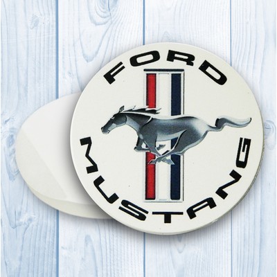 Absorbent Stone Car Coaster (2.5" Diameter)