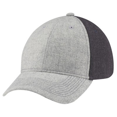 Full Fit Wool Serge Heather Cap