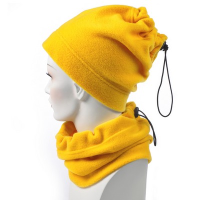 Gold Fleece Neck Gaiter