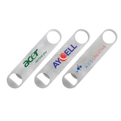 Paddle Style Stainless Steel Bottle Opener