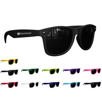 Matte Soft Touch Miami Sunglasses