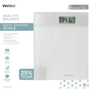 Vivitar® Healthy Balance Digital Bathroom Scale