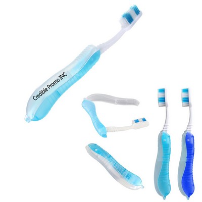 Portable Compact Fold Toothbrush