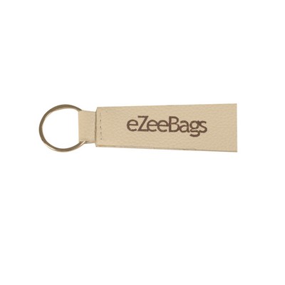 Open-Ended Leather Key Tag (3.54"x1.18")