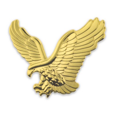 Gold Eagle Pin Magnetic Back