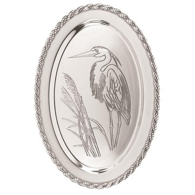 Salisbury Large Latitudes Oval Heron Tray