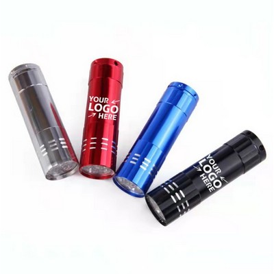 9 LED Aluminum Flashlight