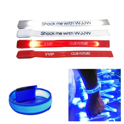 Led Light Up Flashing Wristbands