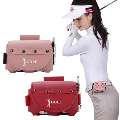 PU Leather Golf Rangefinder Holder