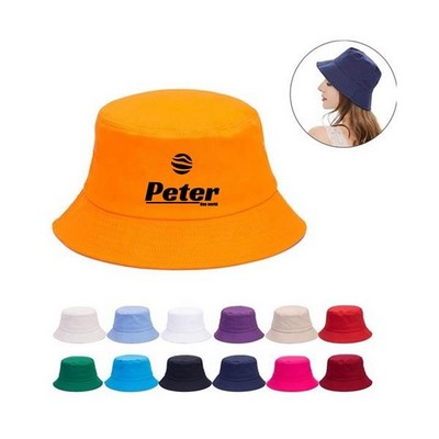 Cotton Bucket Hat & Sun Caps