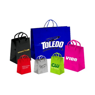 Gloss Laminated Euro Tote (5.25"x 3.5"x 13")