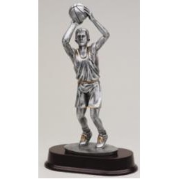 12" Male Basketball Jump Shot Award