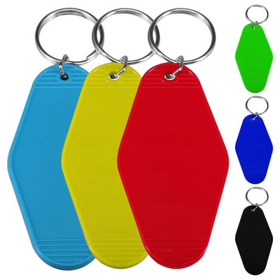 Plastic Hotel Motel Key Chain