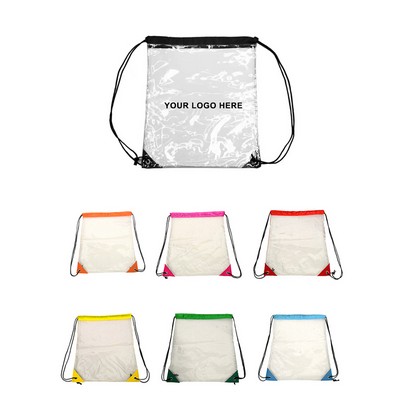 Clear Drawstring Backpack