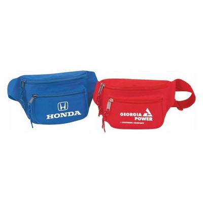 Dual Zipper Fanny Pack