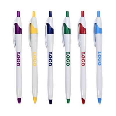 2025 Cheap Custom Logo Printed Ballpen Pen Blank Sublimation Promotional Plastic Colorful Logo Ball