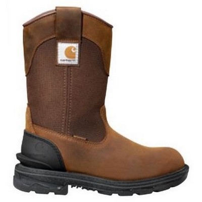 Carhartt® Women's 11" Alloy Toe Brown Ironwood Waterproof Wellington Boot