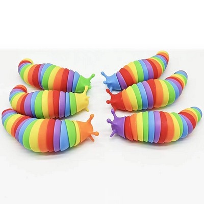 PP Articulated Sensory Slug/Worm Fidget/Stim Toy