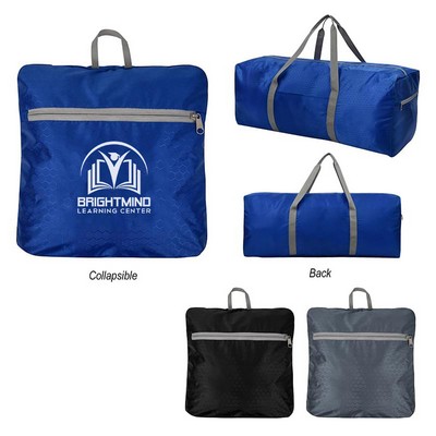 Frequent Flyer Foldable Duffel Bag