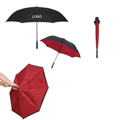 46" Arc Two-Tone Inversion Umbrella