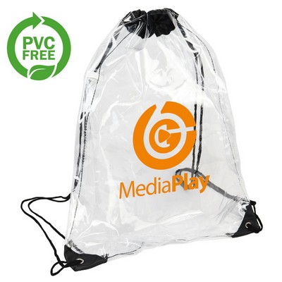 Clear Drawstring Bag