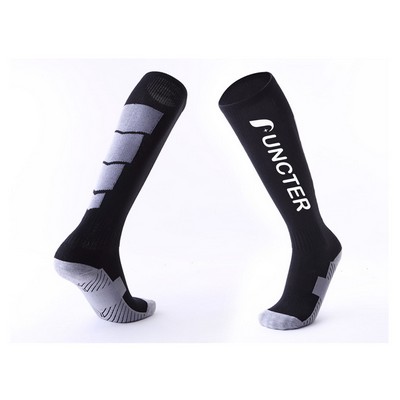 Compression Knee High Tube Socks Football Athletic Socks