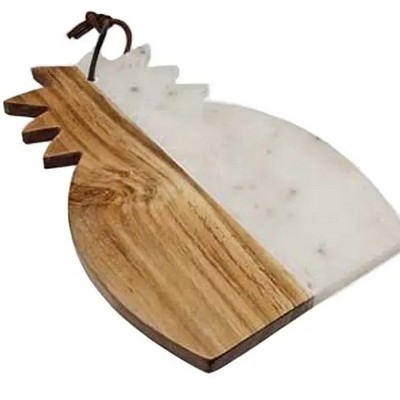 Wood and Marble Cutting Board