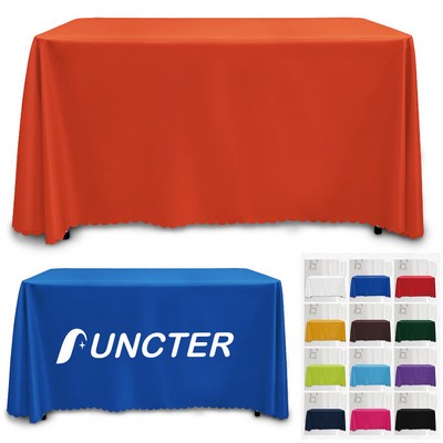 Premium 6ft Dye Sublimated Table Cover - 4 Sided